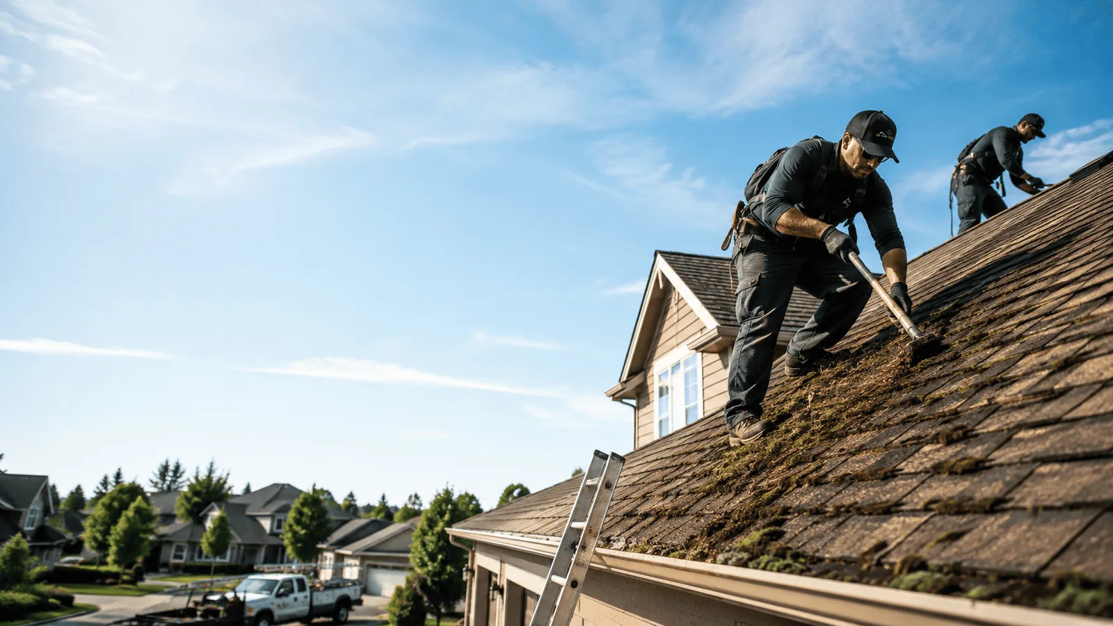 Roof Moss Removal in Moody Afb, GA near me